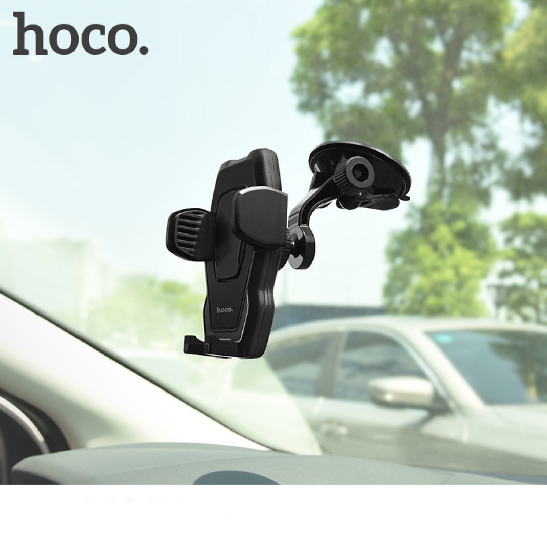 Holder Hoco CA31 Cool run suction cup black-3