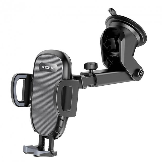 Автотримач Borofone BH53 Windy center console  car holder (Black/gray)-3