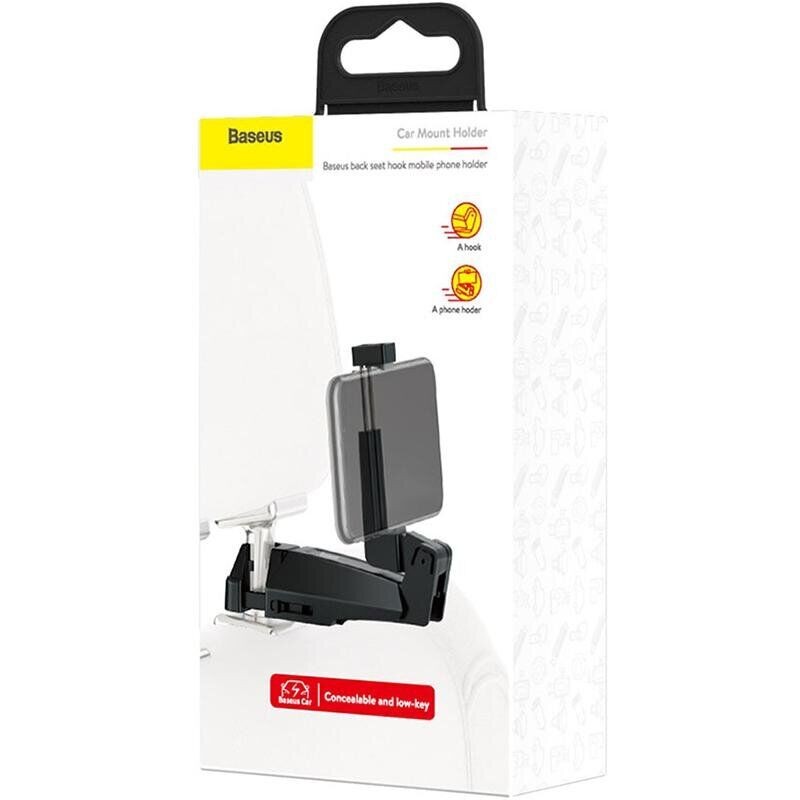 Холдер Baseus BackSeat Car Mount Holder (SUHZ-A01) Black-0