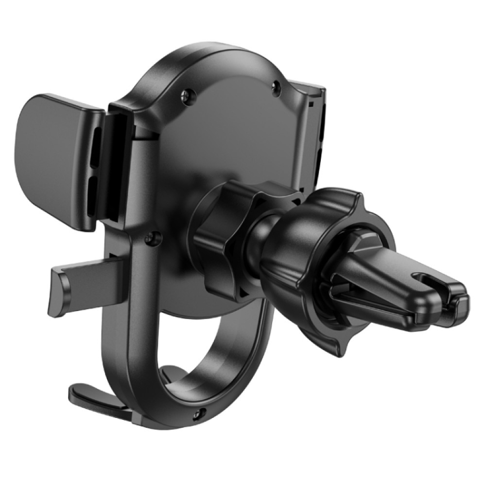 Holder Hoco H6 Grateful one-button car holder(air outlet) black-2
