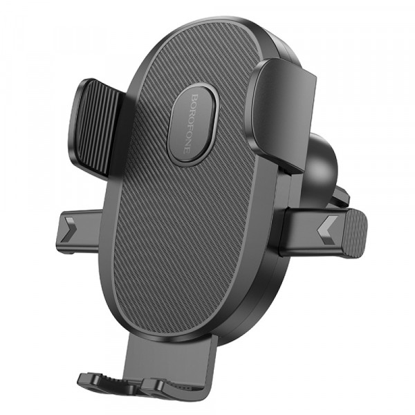 Автотримач BOROFONE BH92 Grand one-button car holder (air outlet) чорний-1