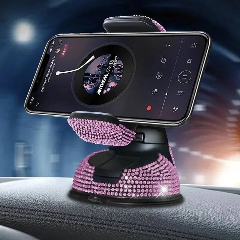 Diamond Car holder рожевий-0