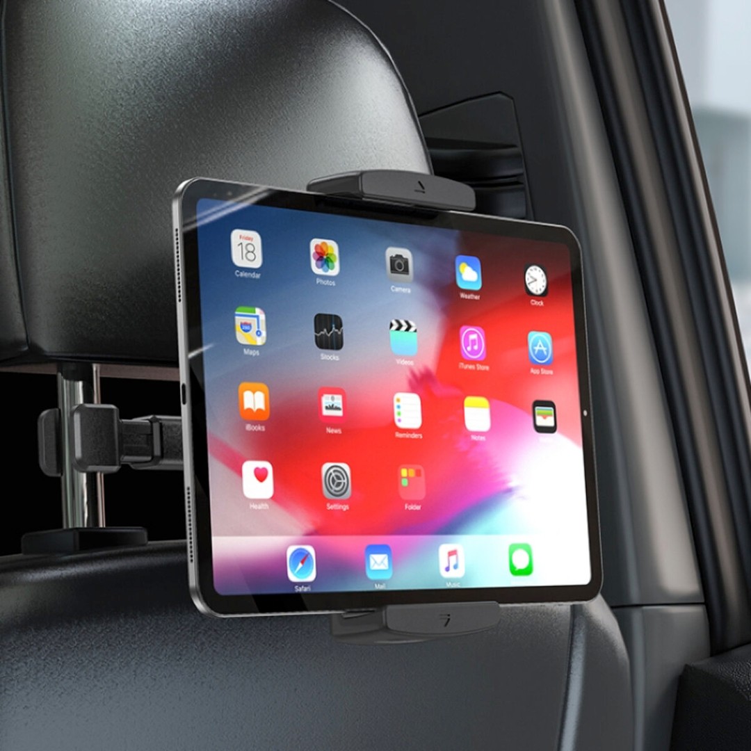 Тримач HOCO CA121 Prospering headrest car holder for tablets Black-4