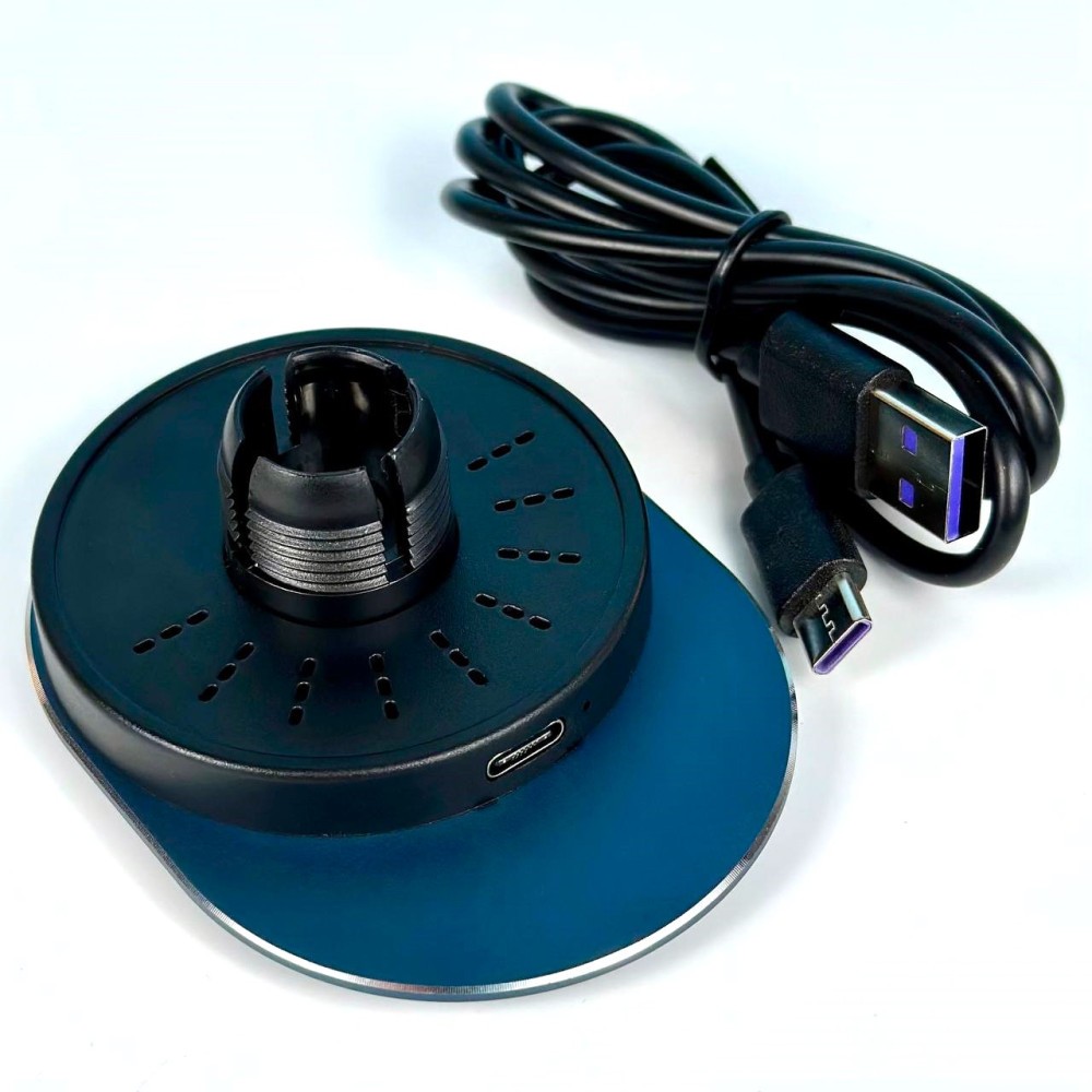 Holder magnetic з бездротовою зарядкою X29 15W (Синій)-2