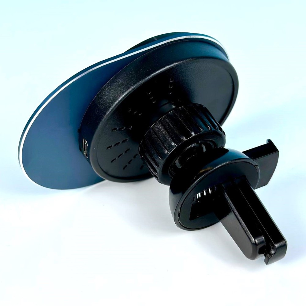 Holder magnetic з бездротовою зарядкою X29 15W (Синій)-4