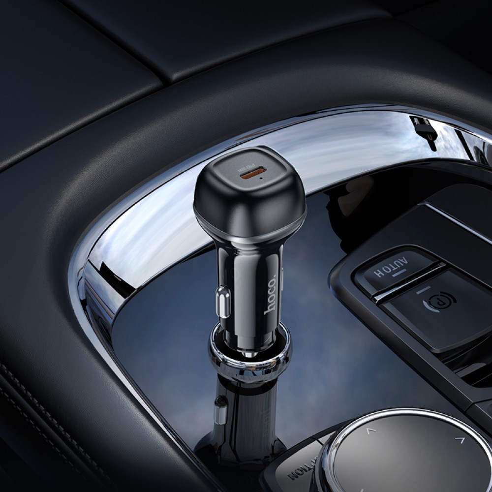 АЗП Hoco Z58 Rank (1C) PD30W (Чорний)-3