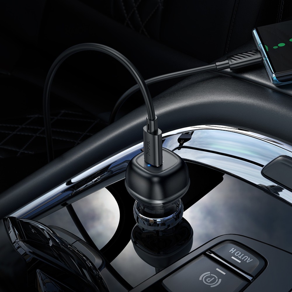 АЗП Hoco Z58 Rank (1C) PD30W (Чорний)-4