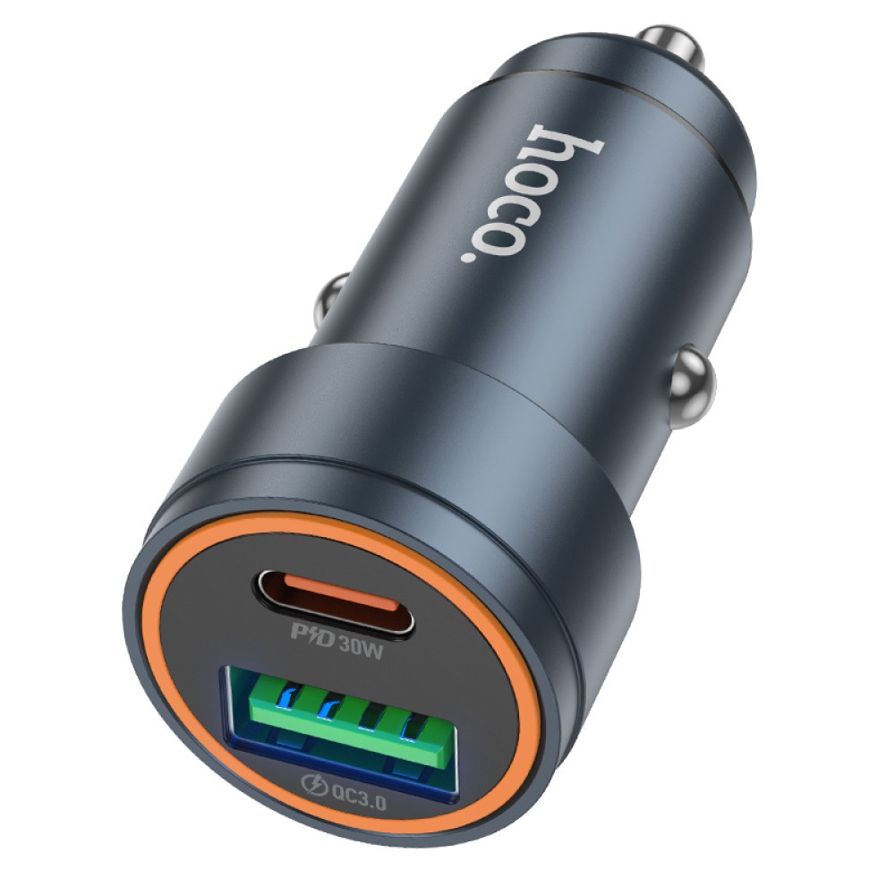 Hoco Z57A Glorious (1C1A) PD30W+QC3.0 (Сірий)-1