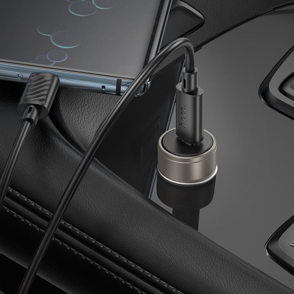 Hoco Z57 Glorious (1C) PD30W Type-C to Type-C (Сірий)-3
