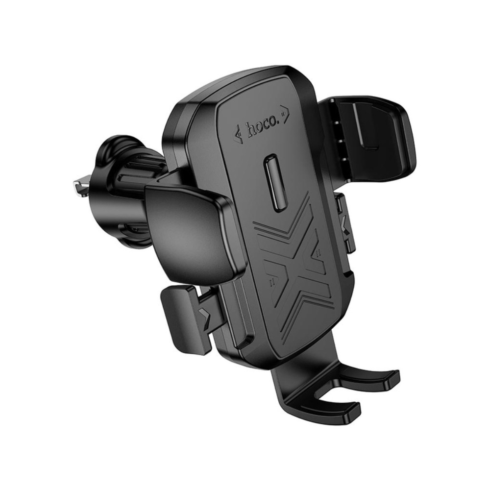 Холдер Hoco H64 Gamble one-button car holder (air outlet) Black-1