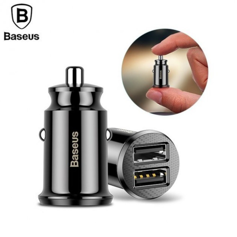 АЗП Baseus Small Rice Grain 3.1А CCALL-ML01/02 (Білий)-3