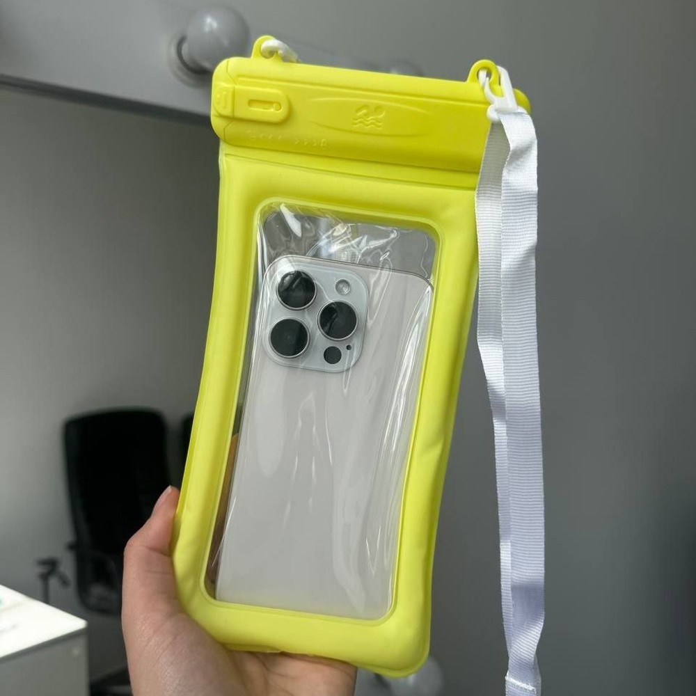 Аквачохол Sliding Waterproof Case (Жовтий)-0