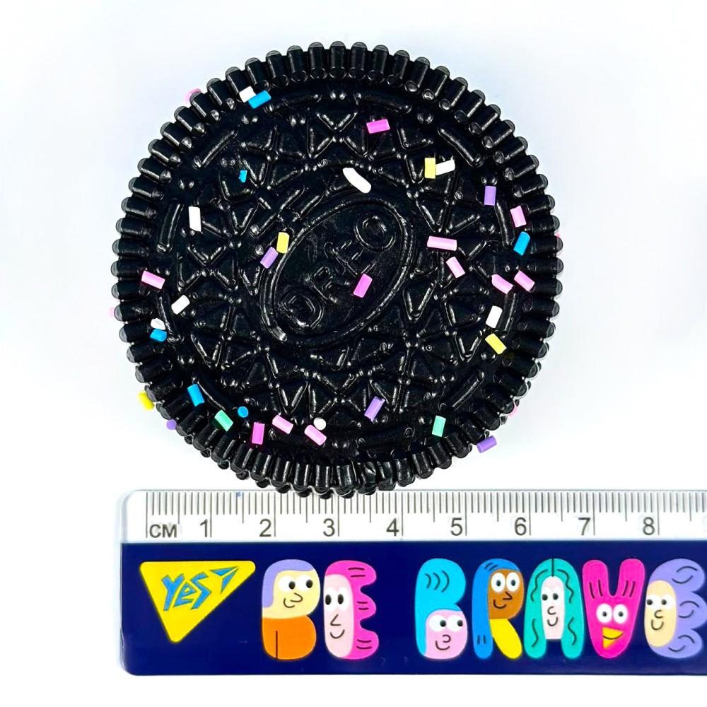 Іграшка-антистрес Сквіш Печиво OREO (Чорно-білий)-3