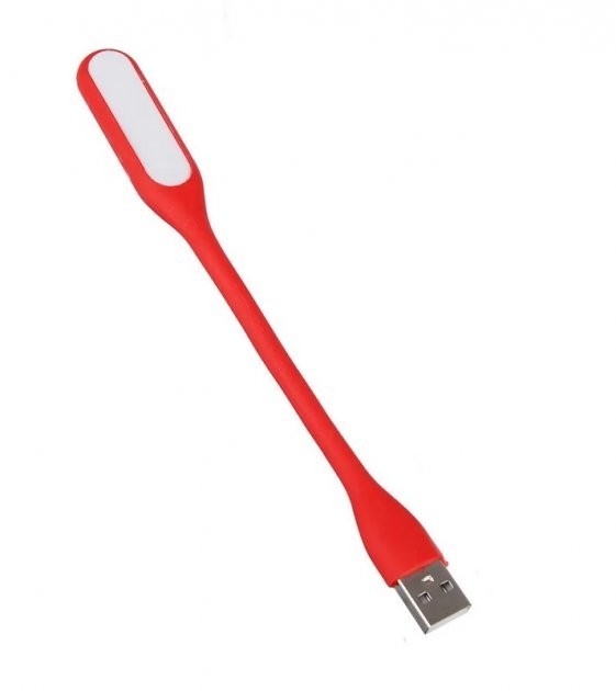 USB-лампа довга (Червона)-0