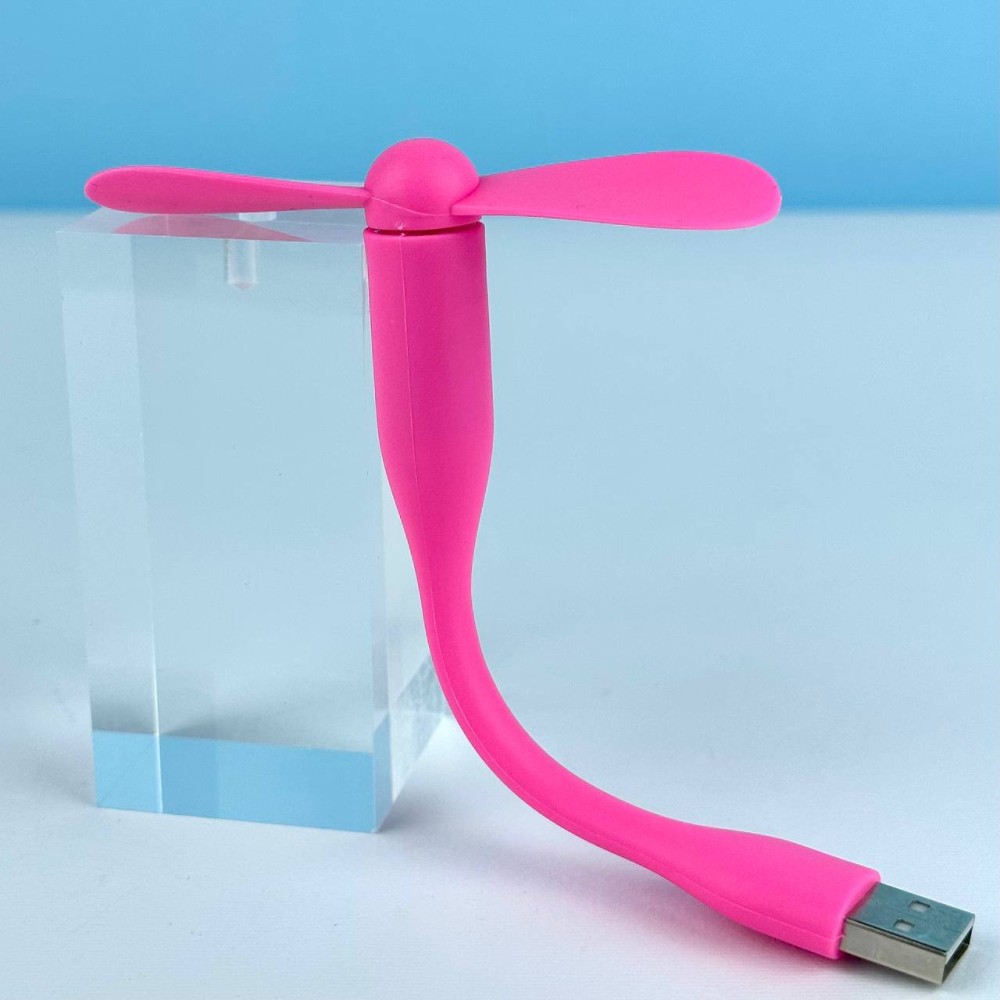 Вентилятор MI Fan USB рожевий-0