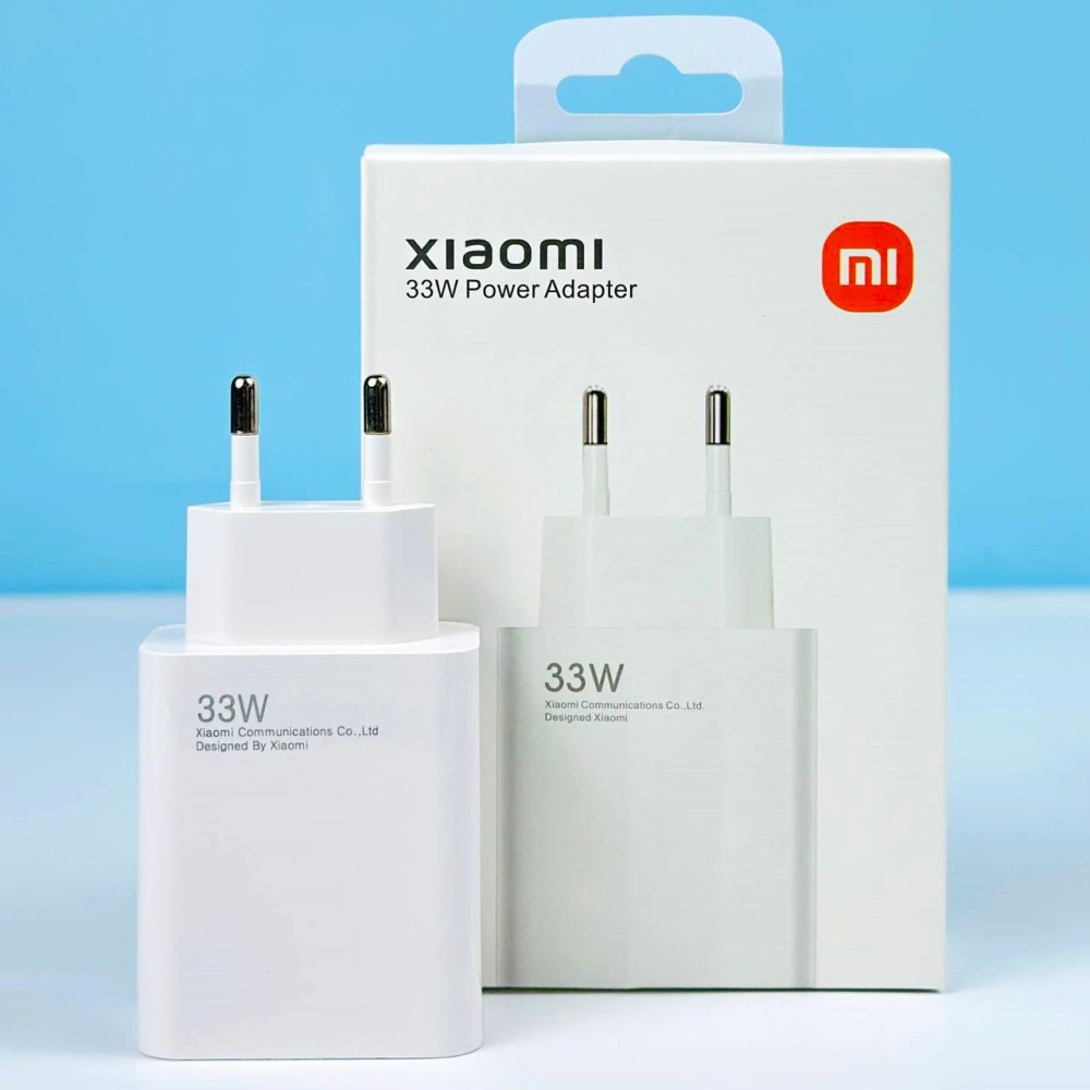 Мережевий адаптер Xiaomi 33W USB (Білий)-0