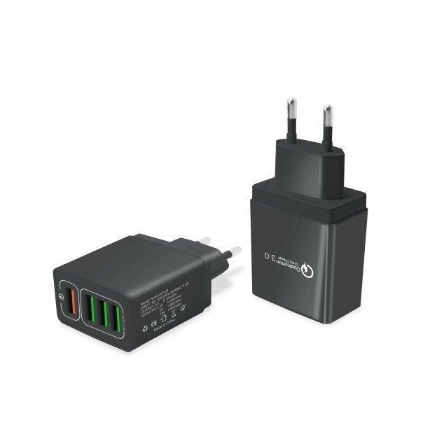 СЗУ  QC-04 Quick Charge 4USB 6.2A-0