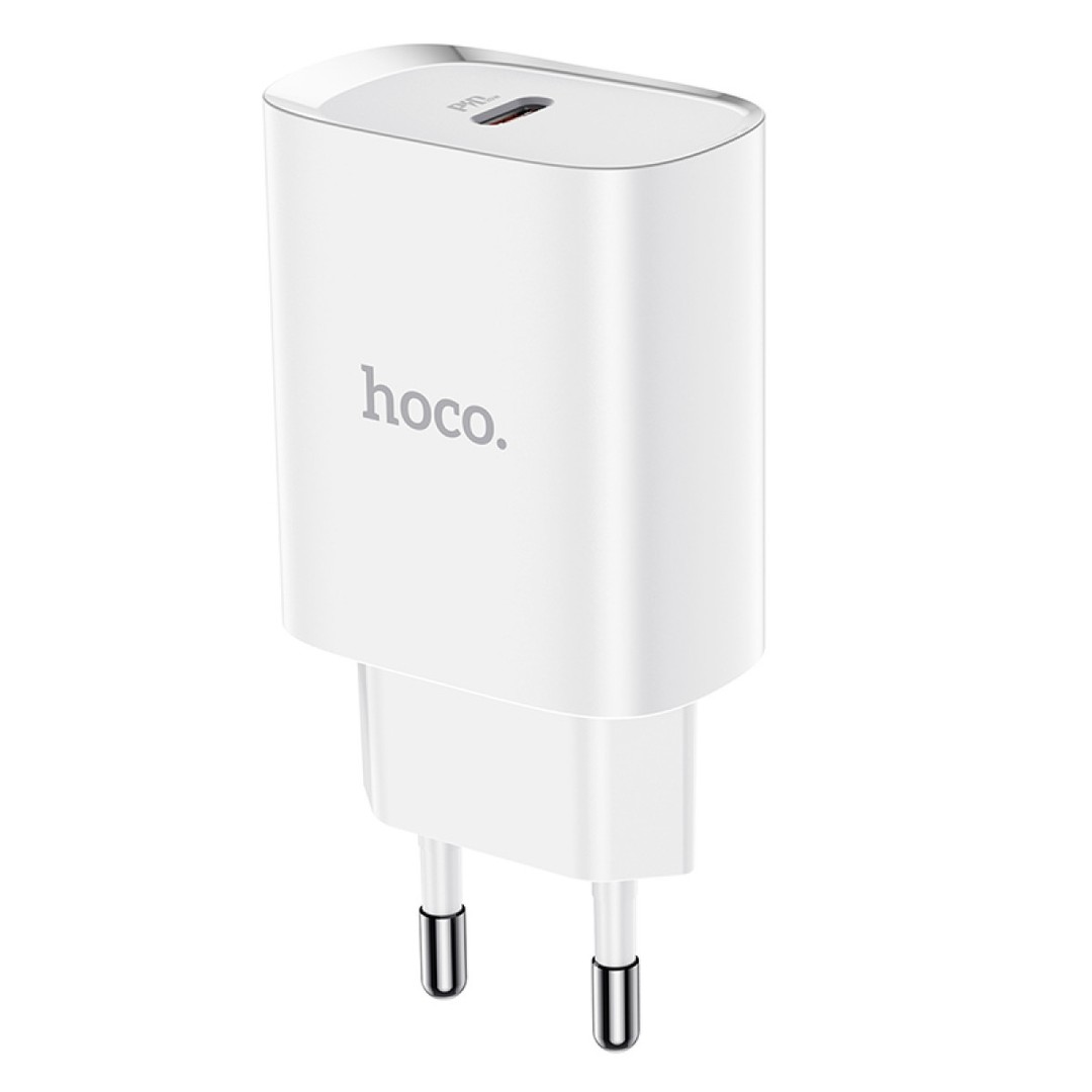 Мережевий адаптер Hoco N14 Smart PD20W білий-1