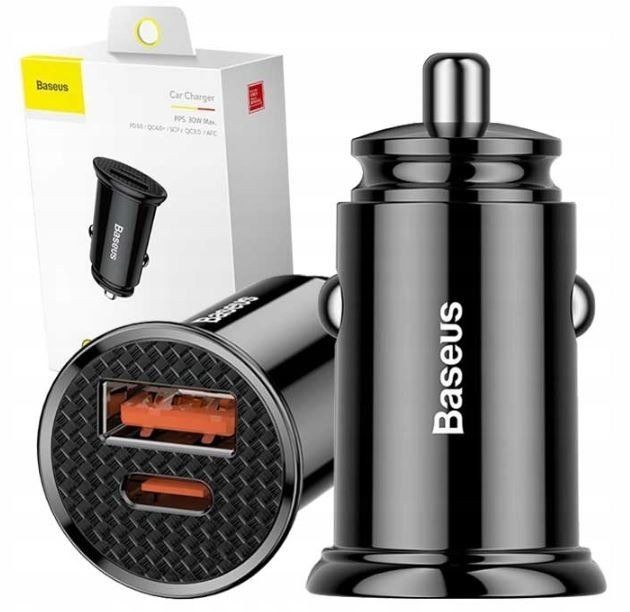 АЗУ BASEUS CCAL-YS01 30W (USB+TYPE-C)-0