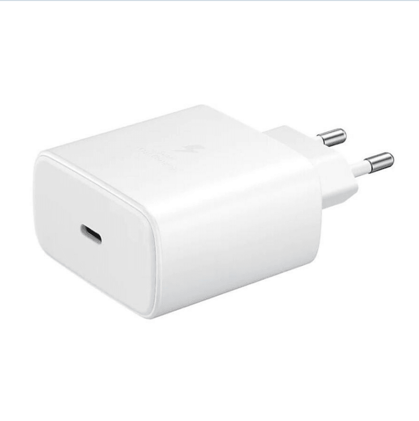 Адаптер мережевий Samsung USB-C 45W High Copy білий-0