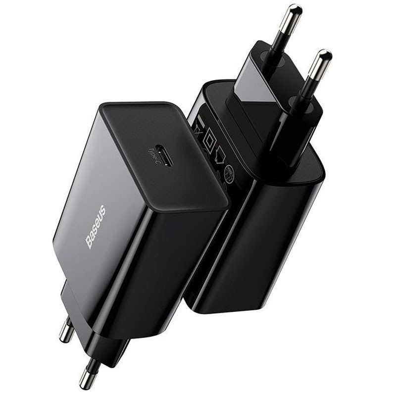 СЗУ Baseus Speed Mini Quick Charger  20W (CCFS-S) (Чорний)-1