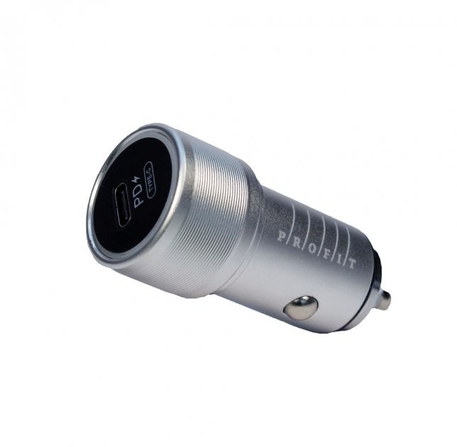 АЗП Profit ES-D21 PD QC Type-C port (сріблястий)-1