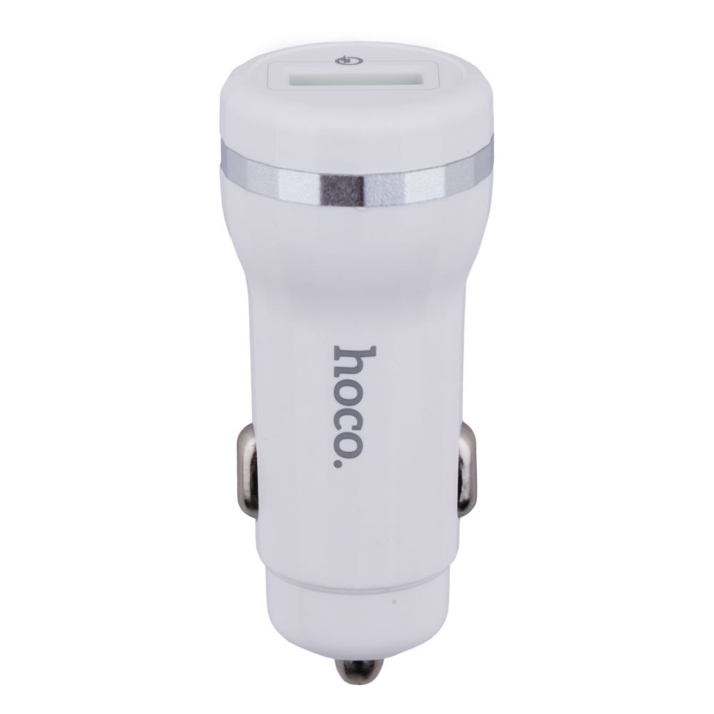 АЗП Hoco Z27A Staunch Single QC3.0 (Білий)-1