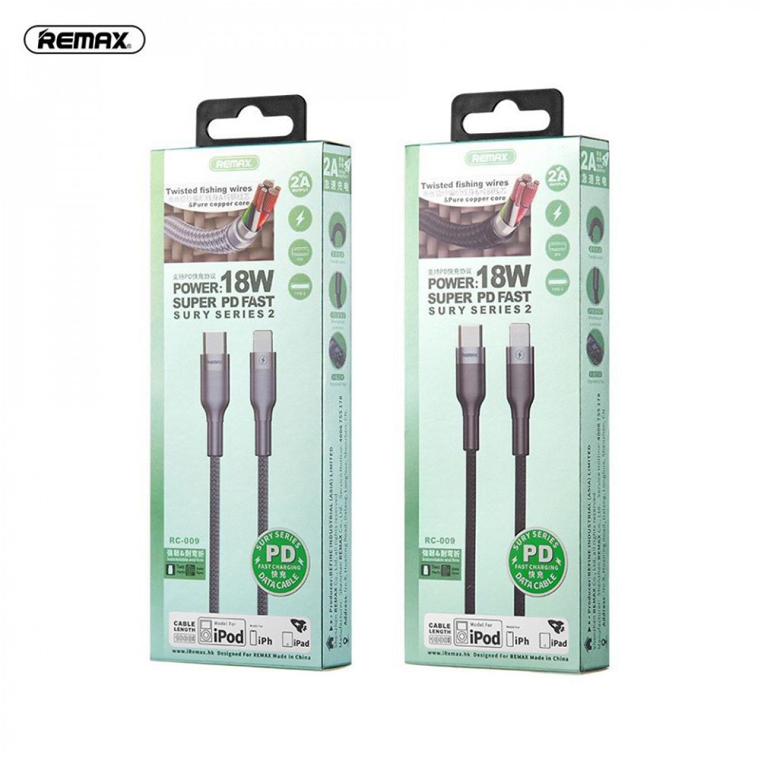 Кабель Remax RC-009cl  Type-C to Lightning-1