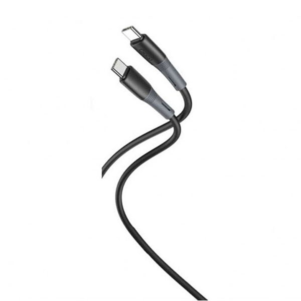 Зарядний шнур Type-C to Type-C XO NB-Q226B 60W  (Чорний)-0
