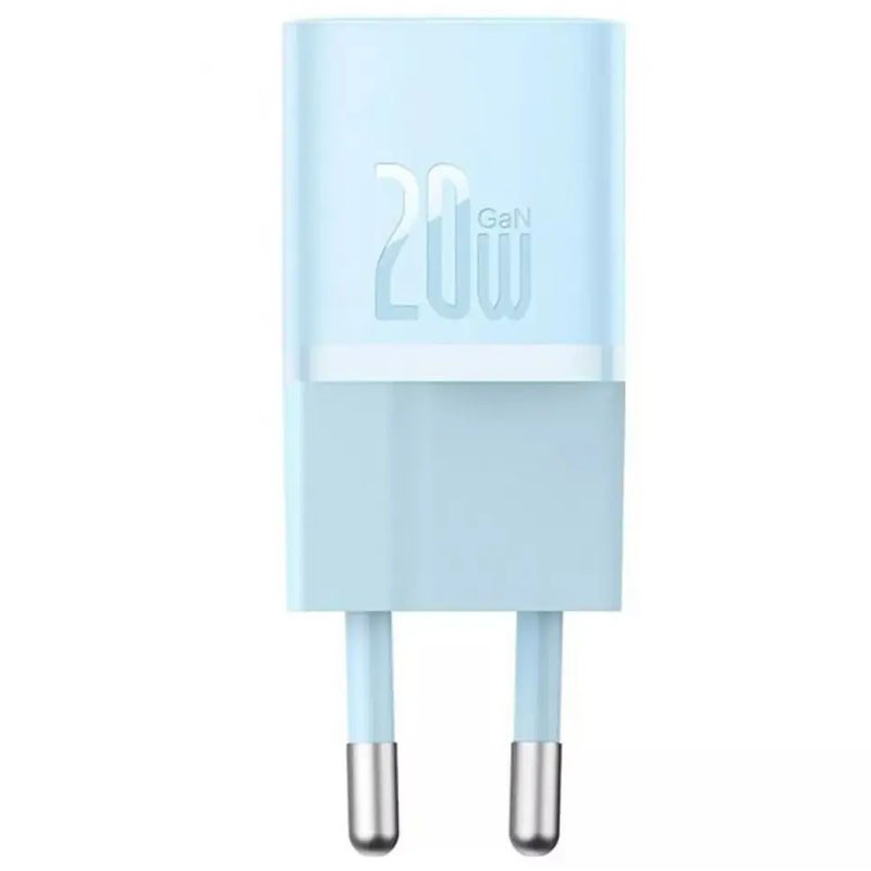 Мережевий зарядний пристрій Baseus GaN5 Fast Charger (mini) 20WBlue-1