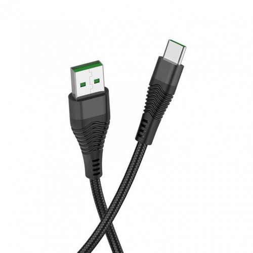 Кабель HOCO U53 Flash Cable Type-C 5A/1,2m. Black-1
