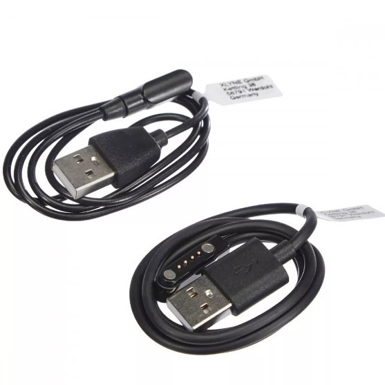 Кабель для зарядки 4 Pin 9.0 mm (Чорний)-0