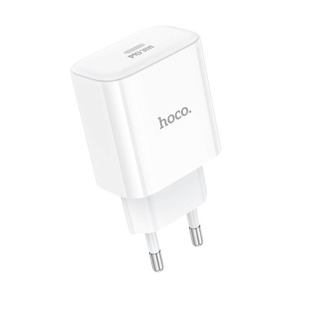Адаптер Hoco C76A Pro Majestic PD30W білий-1