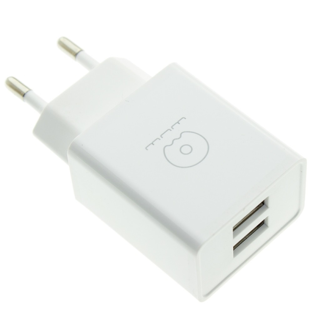 МЗП WUW T31 Micro 2USB 2.4A EU (Білий)-1