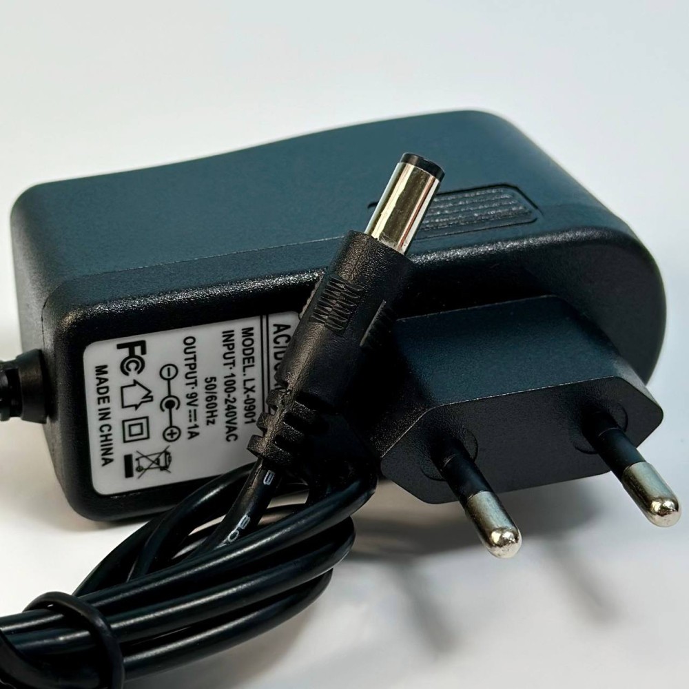 МЗП 9V 1A (роз`єм 5.5*2.5mm)-1