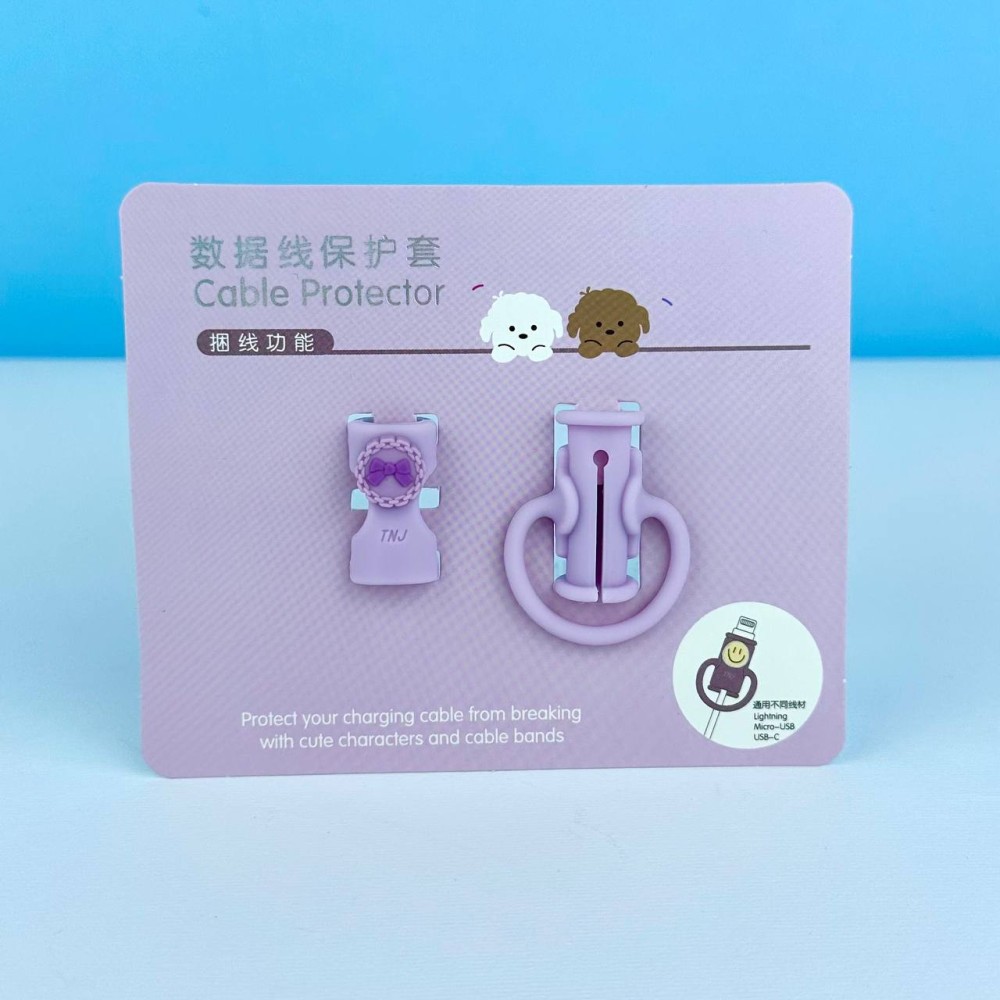 Захист кабелю Бант (Purple)-0