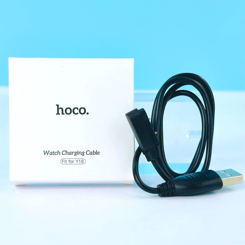 Кабель Hoco Y18 для зарядки Smart Watch (Чорний)-0