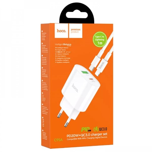 Lightning Cable (1m) білий-0