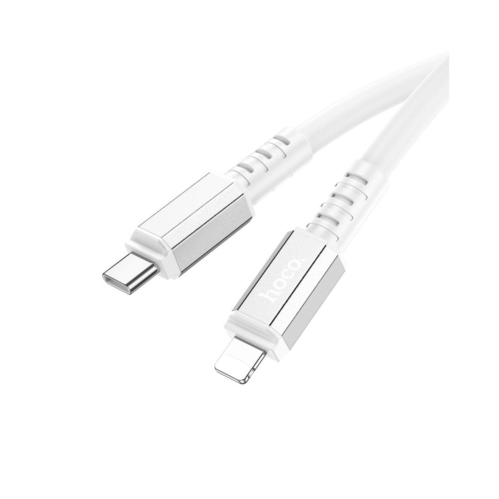Кабель Hoco X85 iP Strength PD charging data білий-1