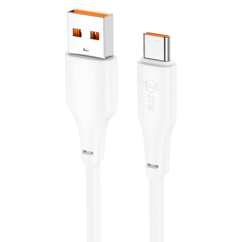 Кабель TYPE-C Hoco X93 Force 27W (L=1M) white-1