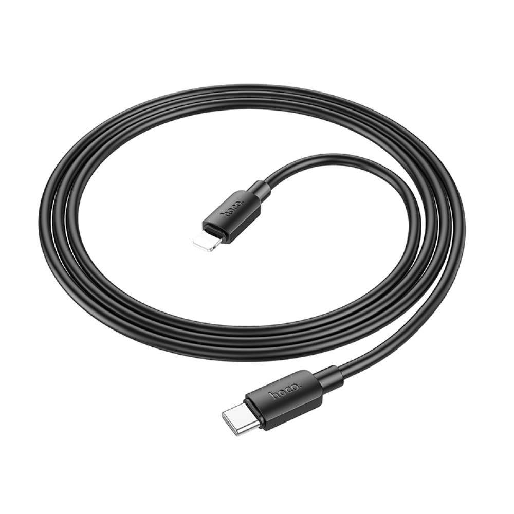 Кабель Hoco X96 Hyper PD Type-C to Lightning 1m (Чорний)-2