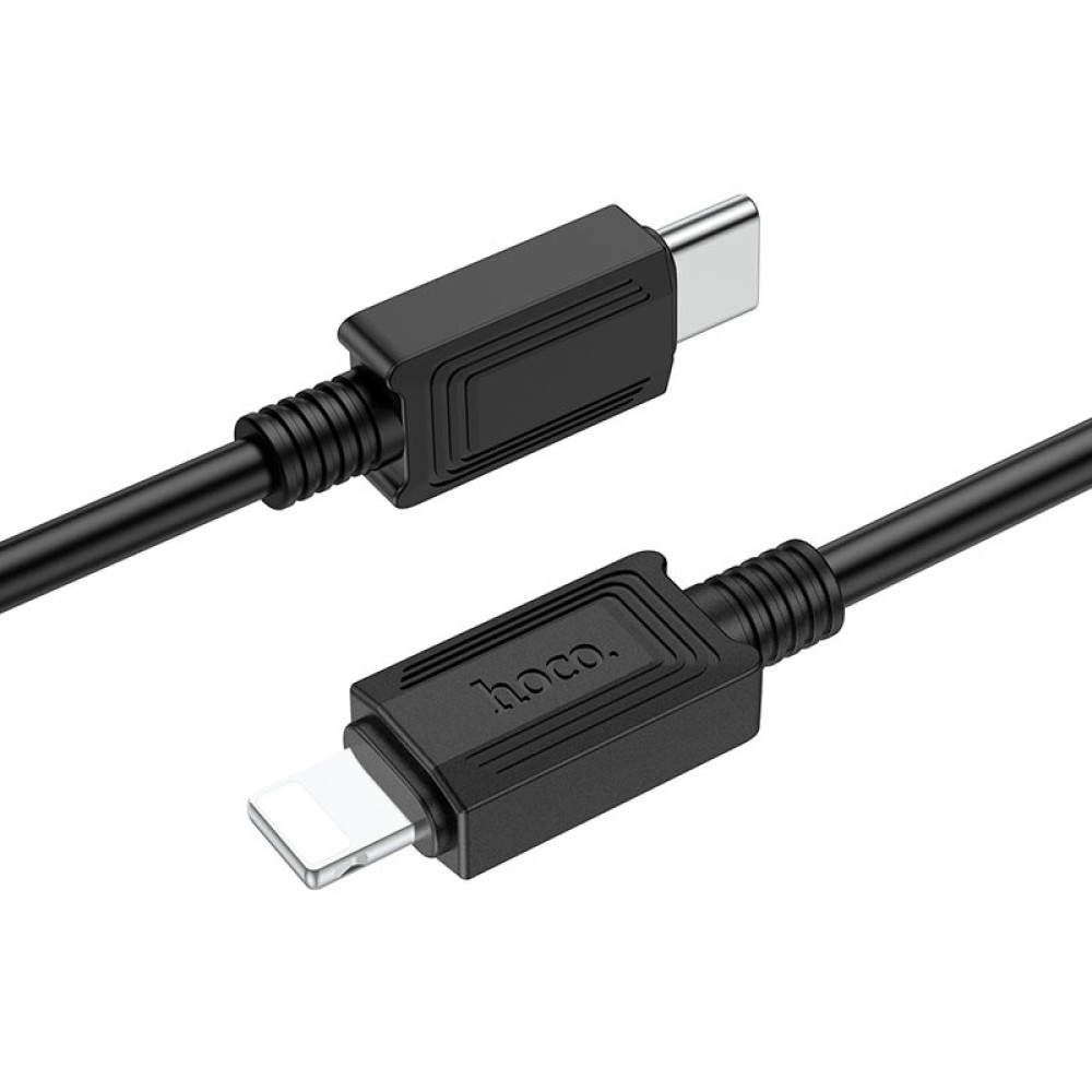 Кабель Hoco X73 Type-C to Lightning 1m (Чорний)-1