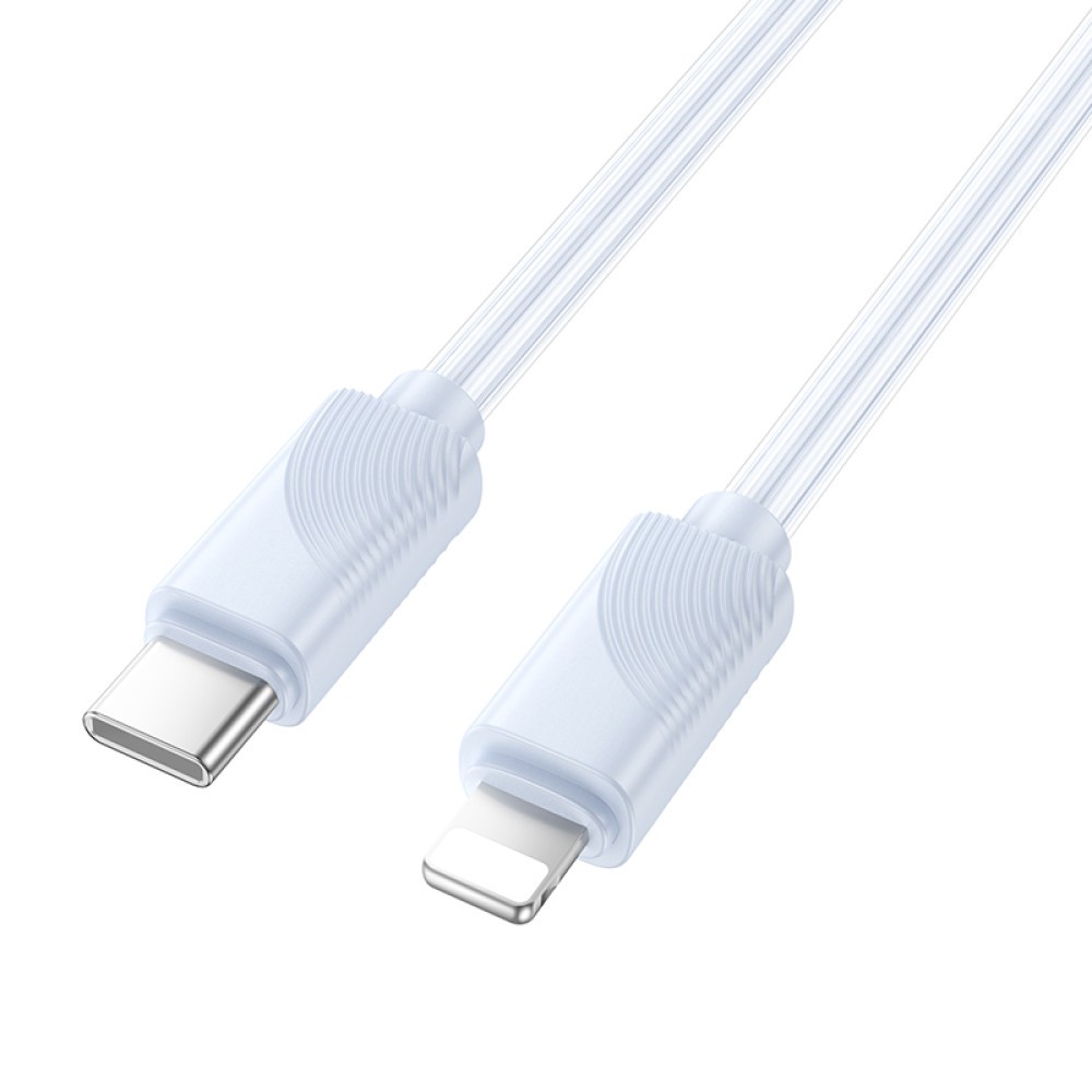 Кабель Hoco X114 Energy Type-C to Lightning 27W 1m (Білий)-1