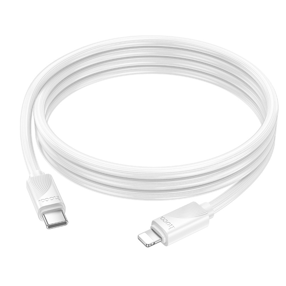Кабель Hoco X114 Energy Type-C to Lightning 27W 1m (Білий)-2