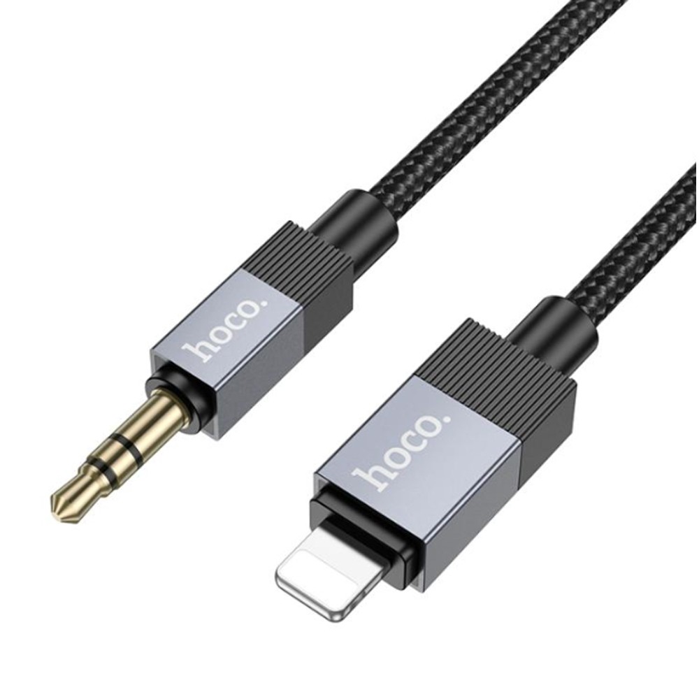Кабель Hoco UPA32A Clever digital audio conversion cable iP Black-1
