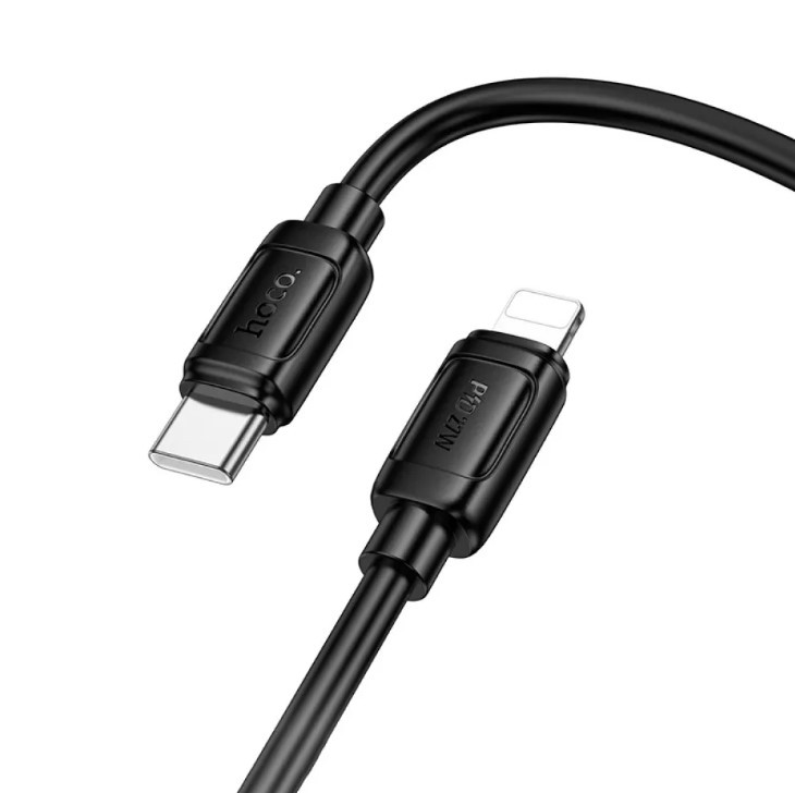 Кабель Hoco X115 Type-C to Lightning 1m PD27W (Black)-1