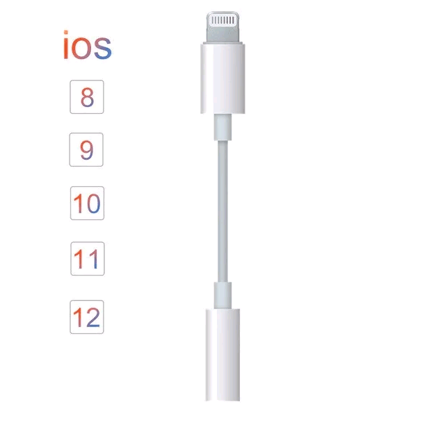 Аудіо-перехідник 3,5 на iPhone-0