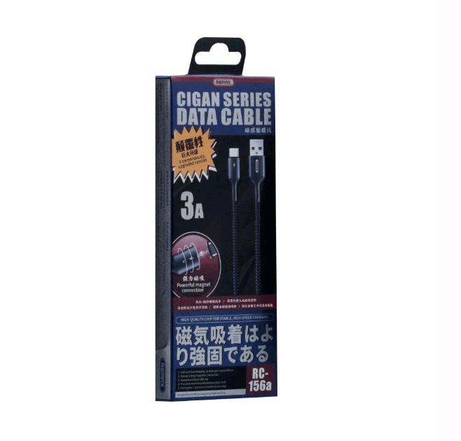 Кабель Remax Cigan RC-156 micro/3.0A/1m Black-0