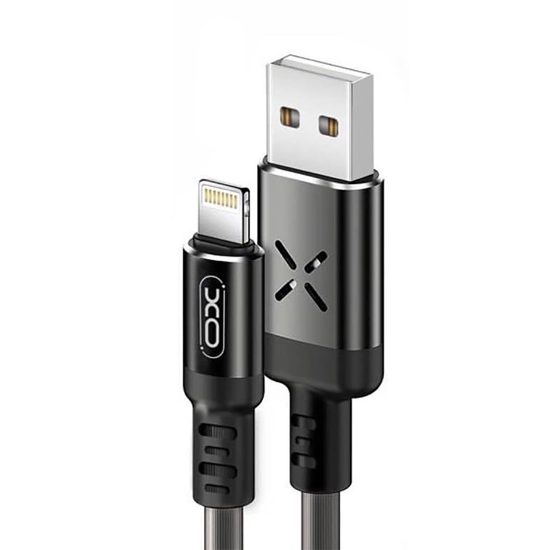 USB cable XO Lightning Voice control (NB108) чорний-1