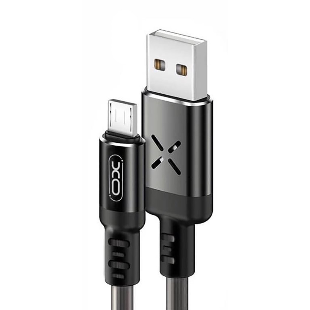USB cable XO micro USB Voice control (NB108) чорний-1